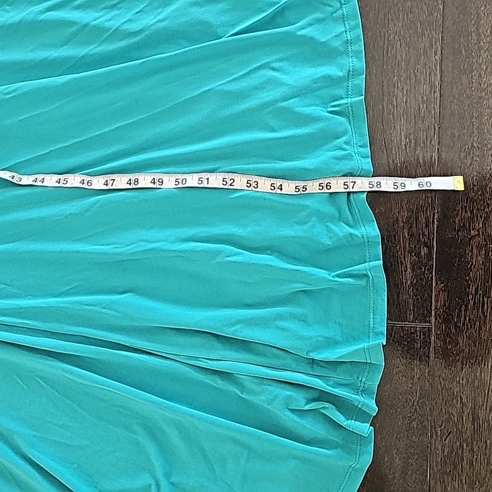 Ducci Teal Off-Shoulder Maxi Dress – Size XL - Picture 5 of 7